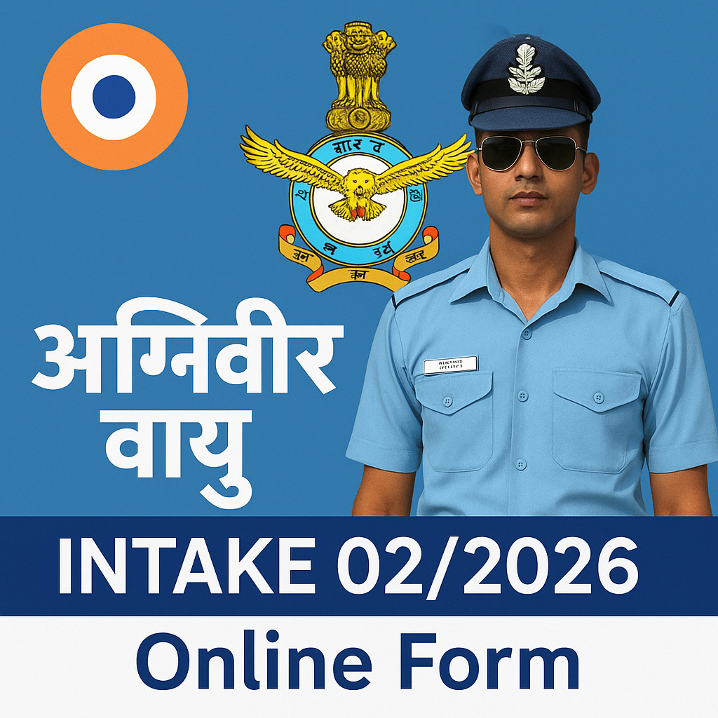 ndian Airforce Agniveer Vayu Intake 02/2026